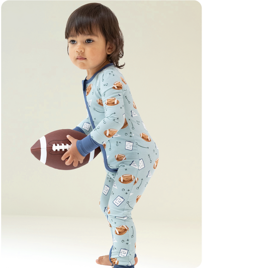 Football Convertible Romper