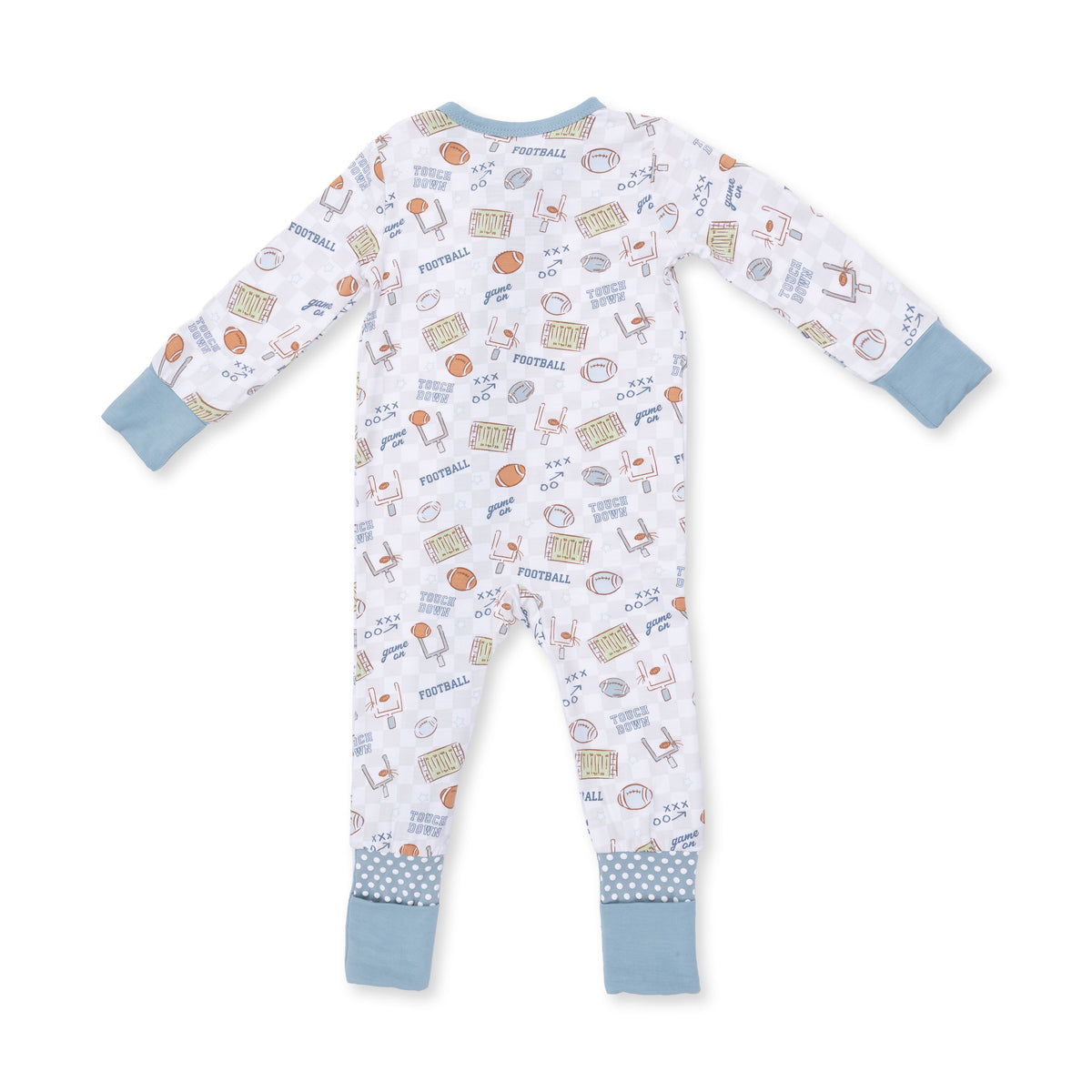 Football Check - Convertible Romper
