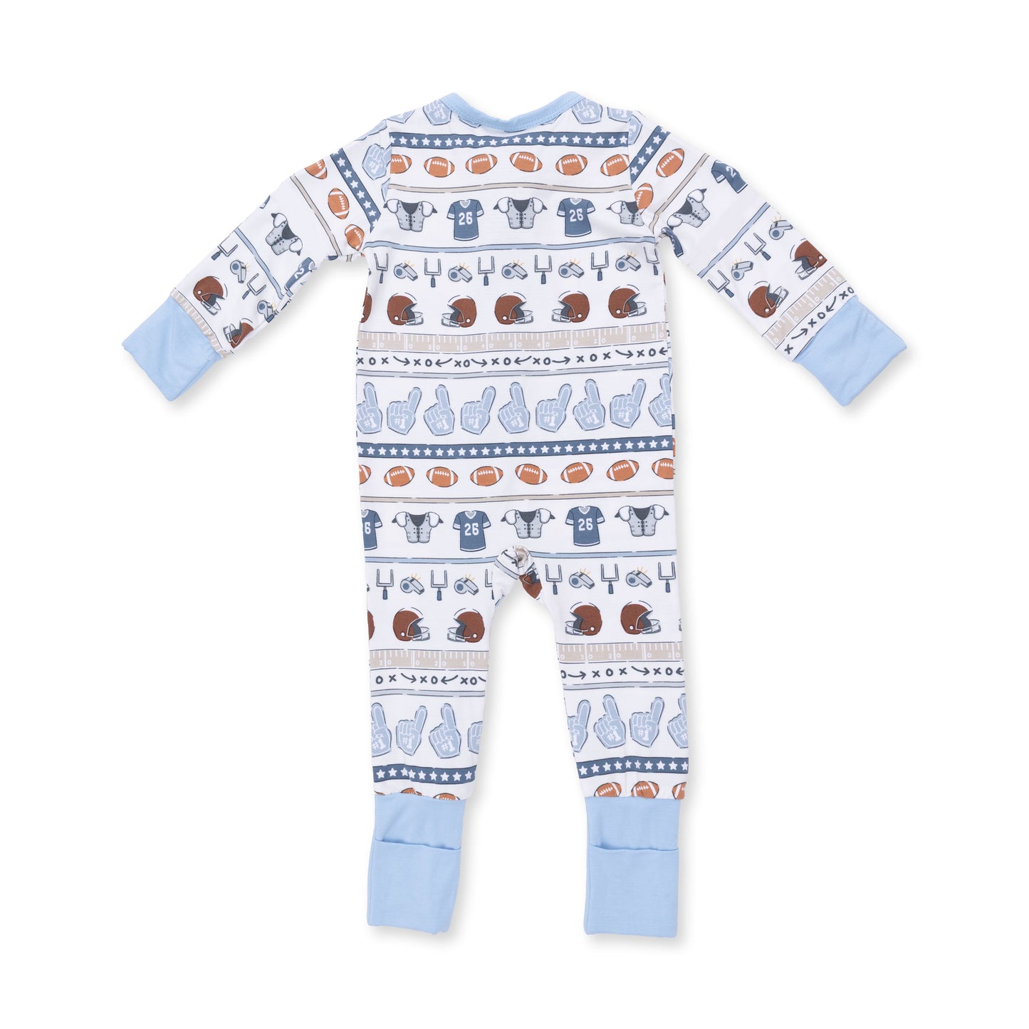 Football Stripe - Convertible Romper