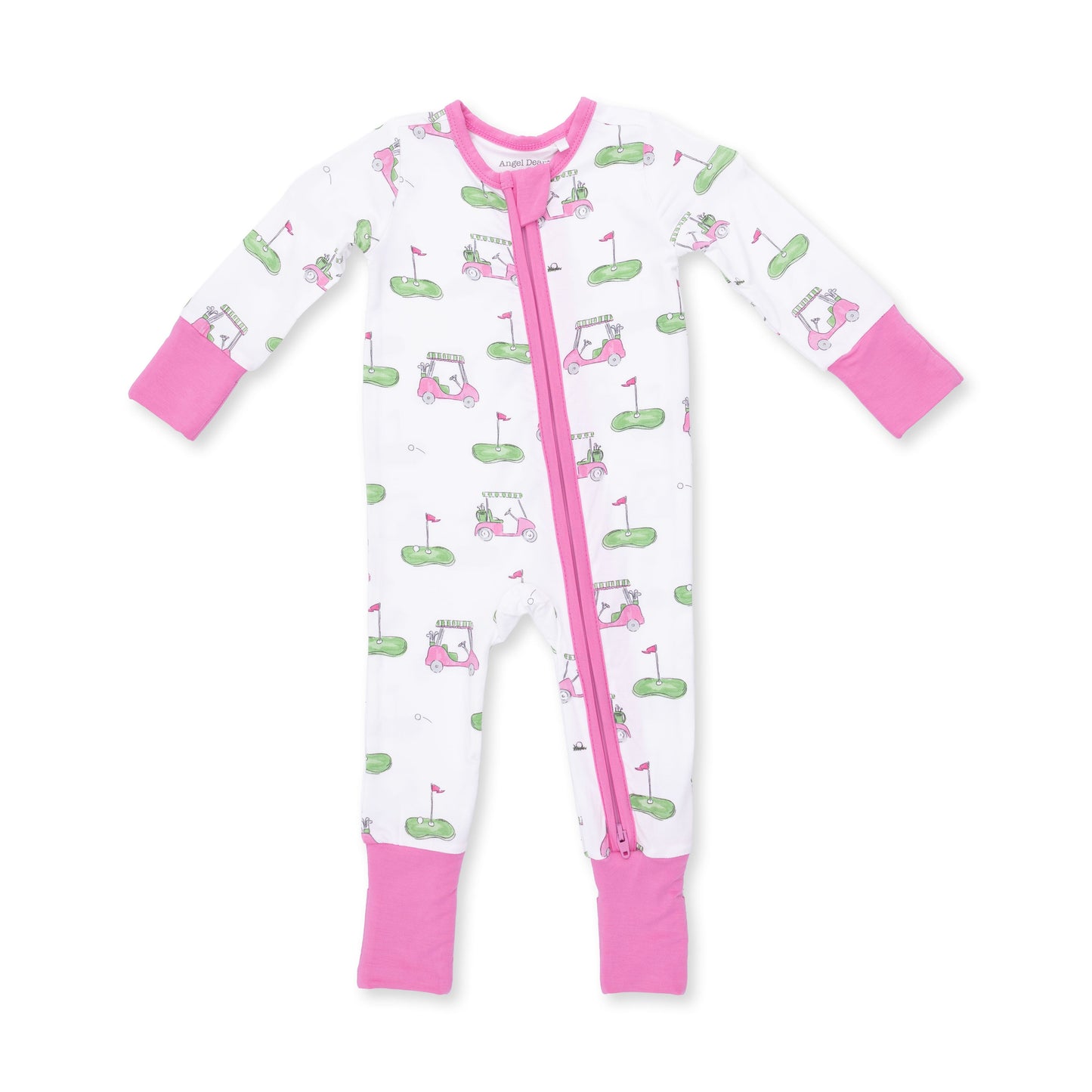 Golf Carts Pink - Convertible Romper