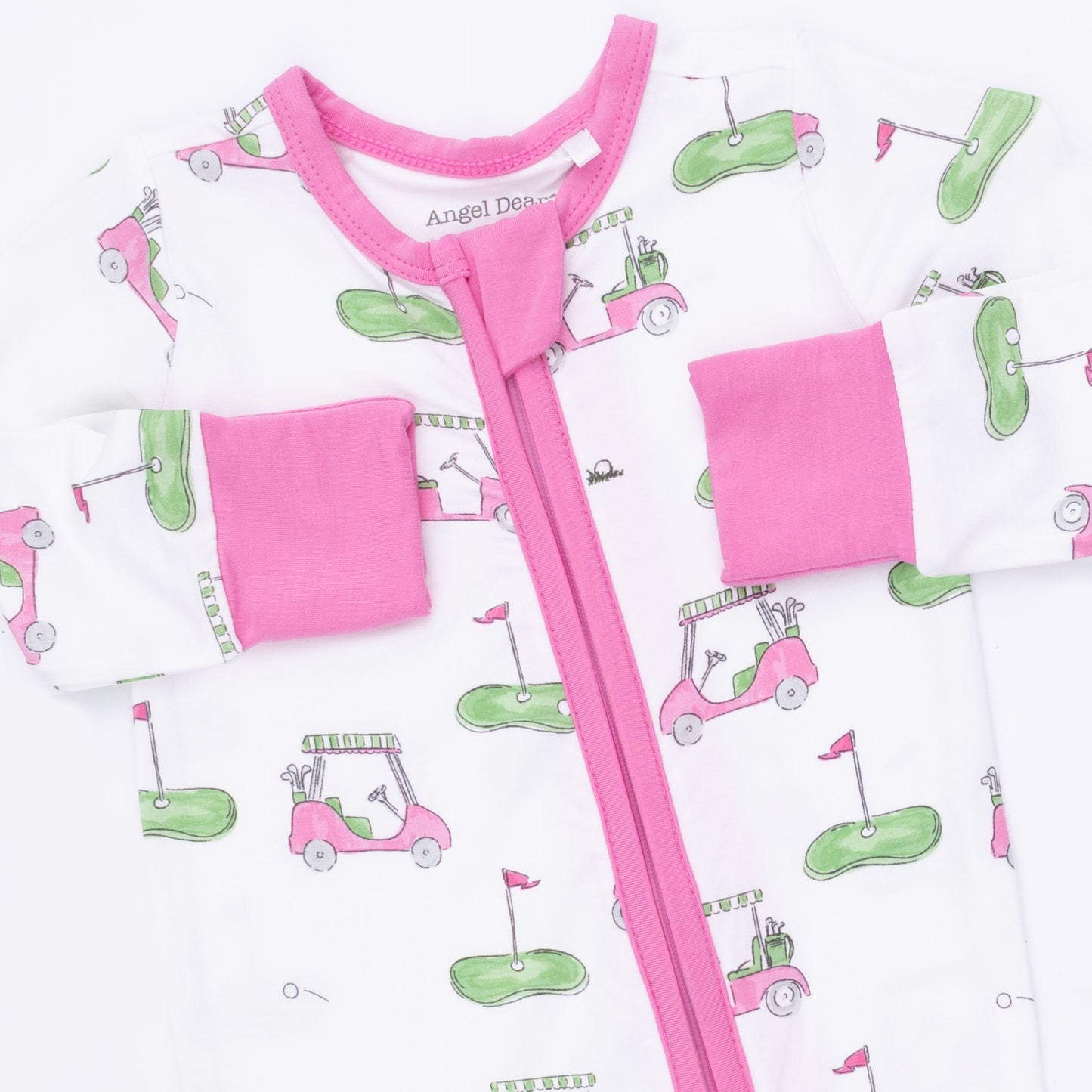 Golf Carts Pink - Convertible Romper