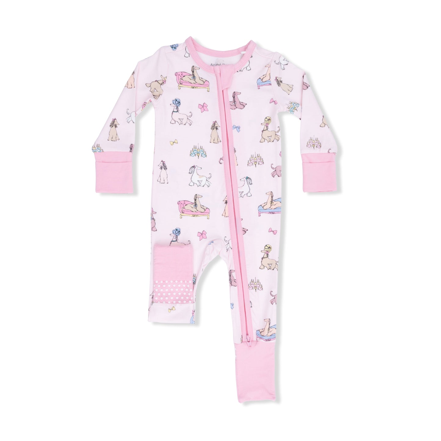 Fancy Hounds with Bows - Convertible Romper