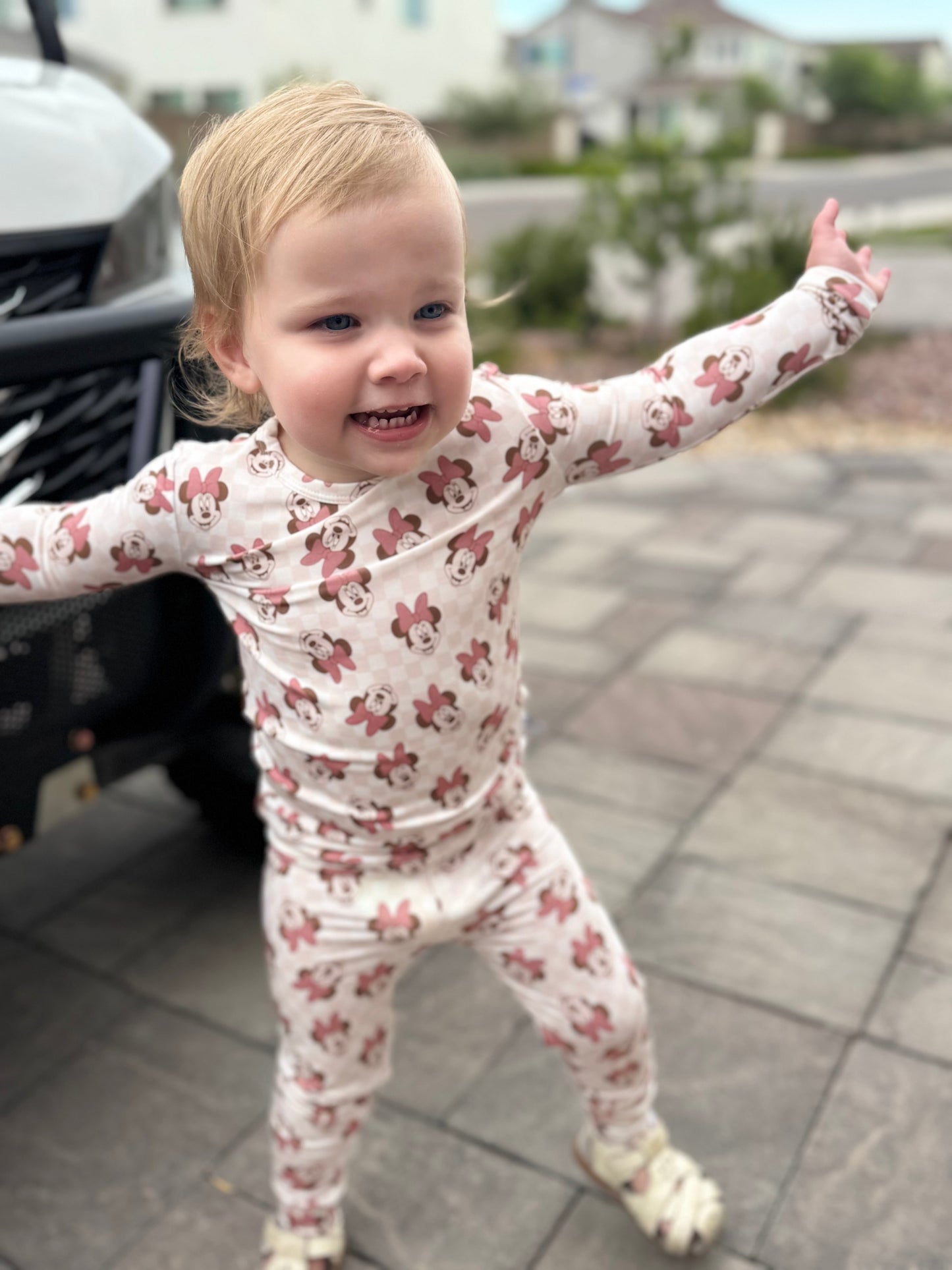 Vintage Minnie 2 piece PJ's