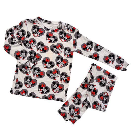 Magic Hearts Toddler & Kids 2-Piece Bamboo Pajamas