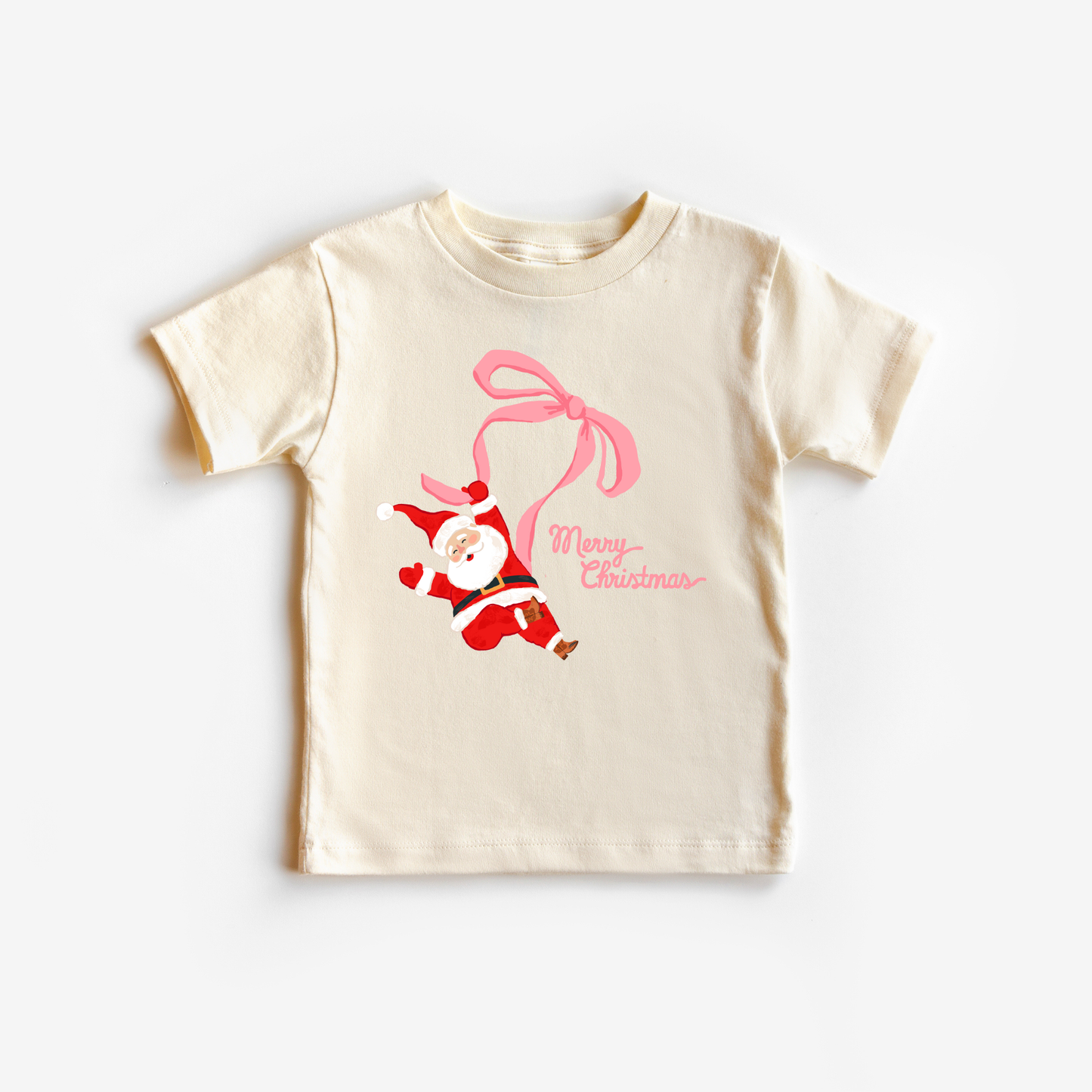 Ribbon Santa Claus