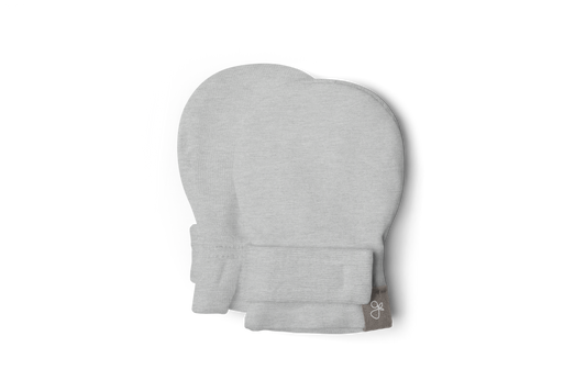 PREEMIE STAY ON MITTS | STORM GRAY