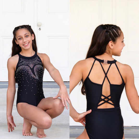 Midnight Sparkle Leotard
