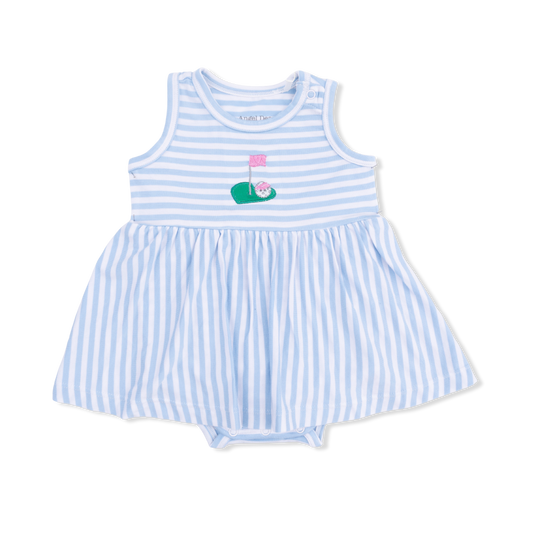 Striped Golf - Tank Bodysuit Dress