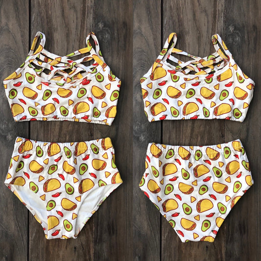 Tacos Chips Avocado Classic Activewear Set