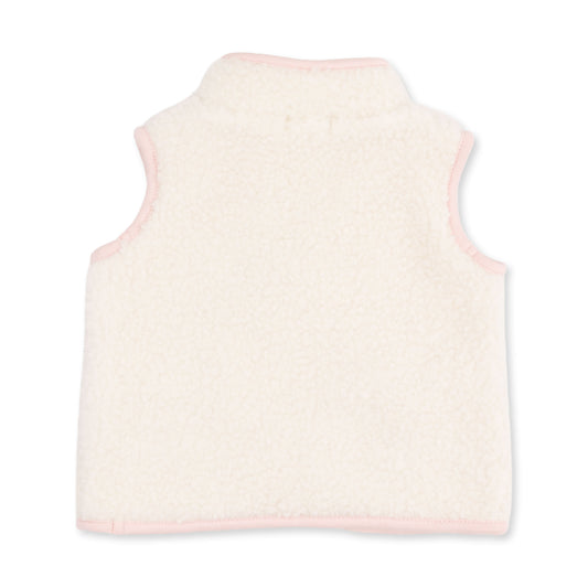 Sherpa - Zip Vest with Heart Pockets