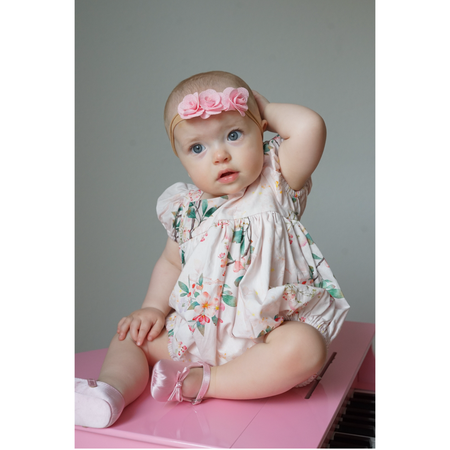 Elodie Bubble-Ivory Botanical