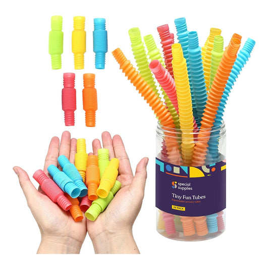 Tiny Pop Tubes (Multi-Color): 30 Pack