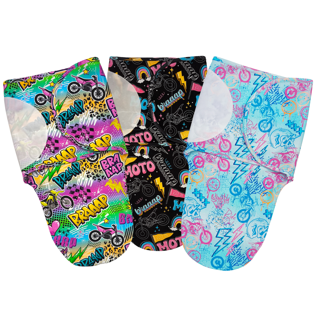 Moto Girl Swaddles
