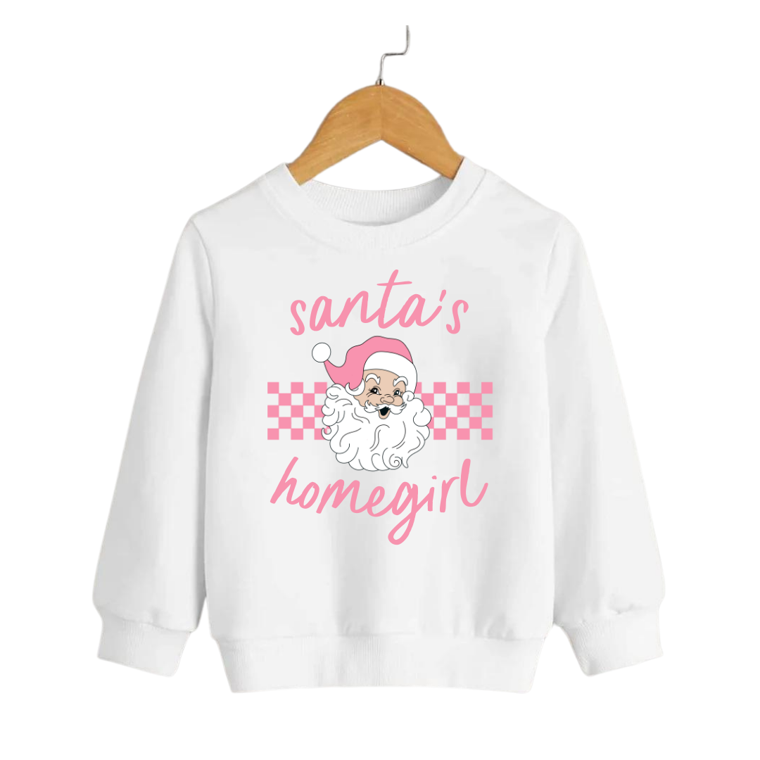 Santa's Homegirl Pullover