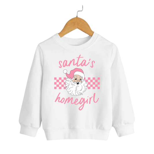 Santa's Homegirl Pullover