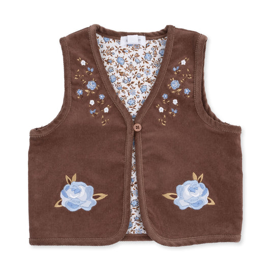 Hazel Floral - Vest with Lining