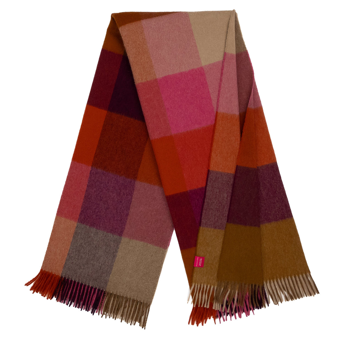 Southampton Home Merino Wool Throw – Block Bold