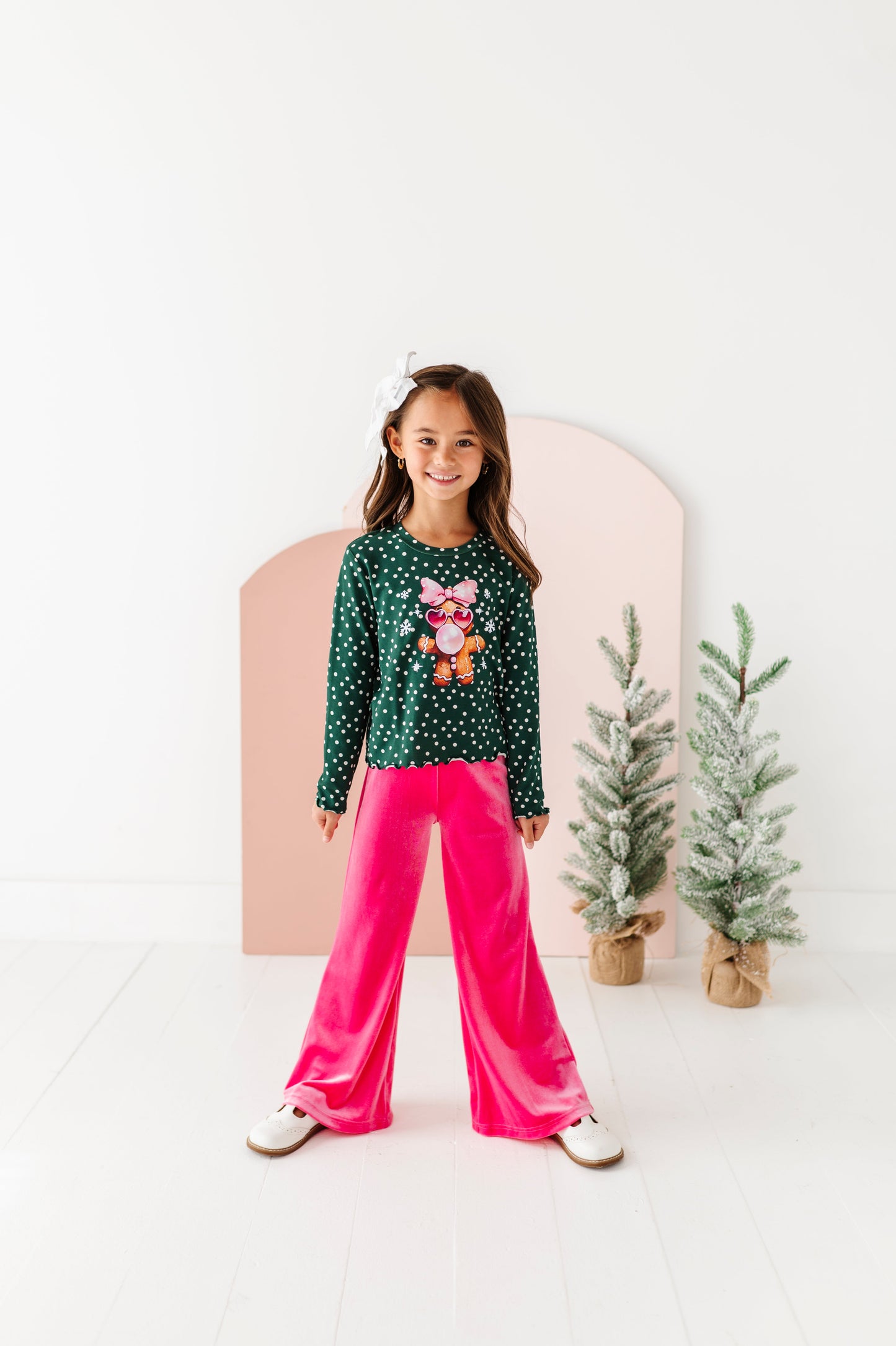Bubblegum Gingerbread | Bamboo Long Sleeve Shirt