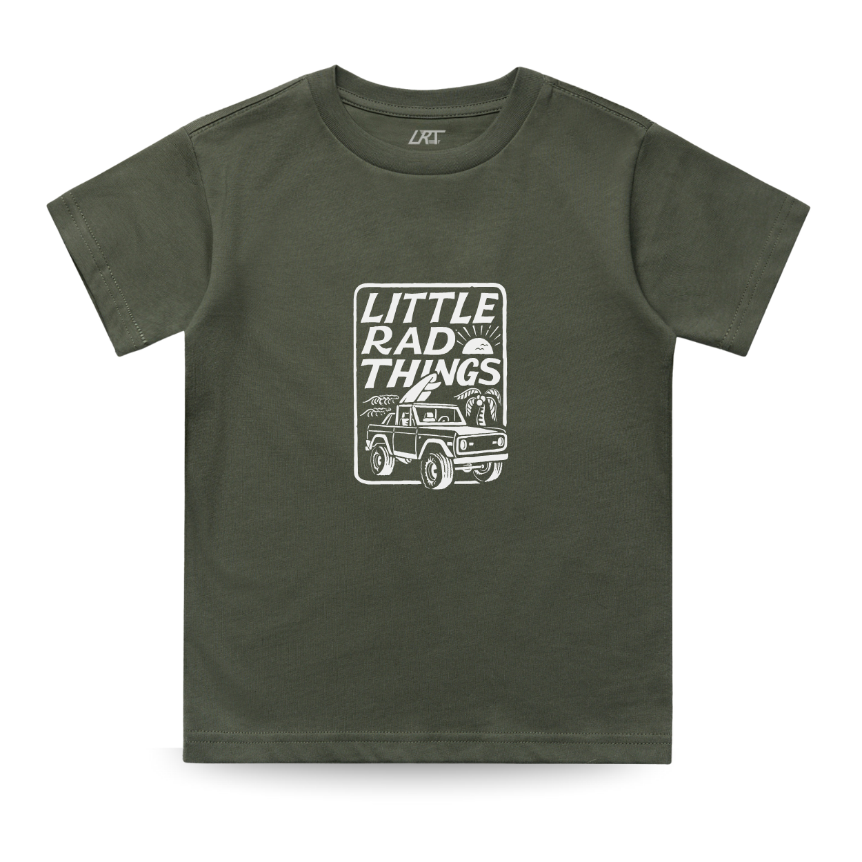 THE BRONCO LITTLE RAD THINGS TEE - OLIVE
