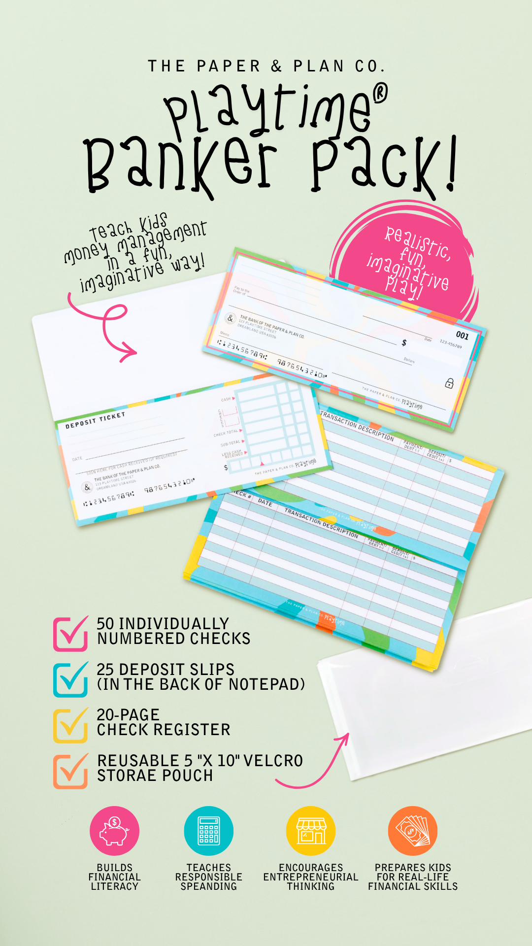Playtime Pad® Banker Pack