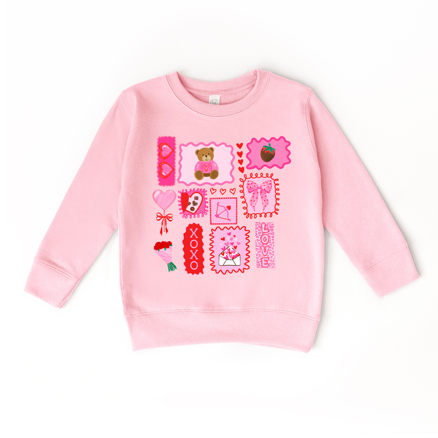 Valentine's Day Doodles XOXO Sweater