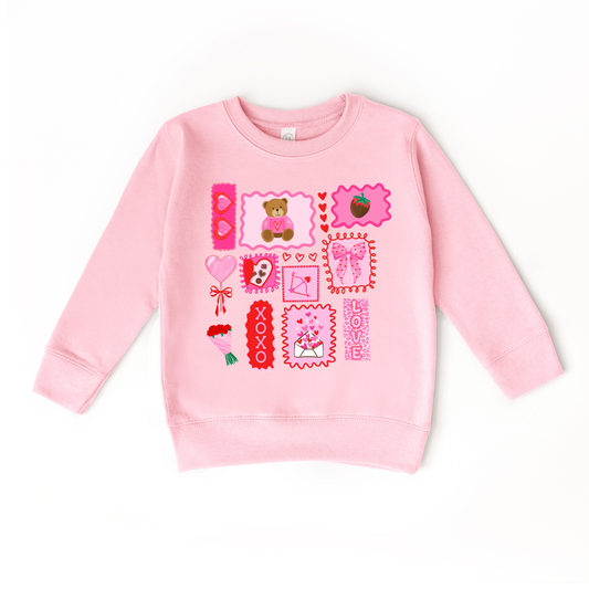 Valentine's Day Doodles XOXO Sweater