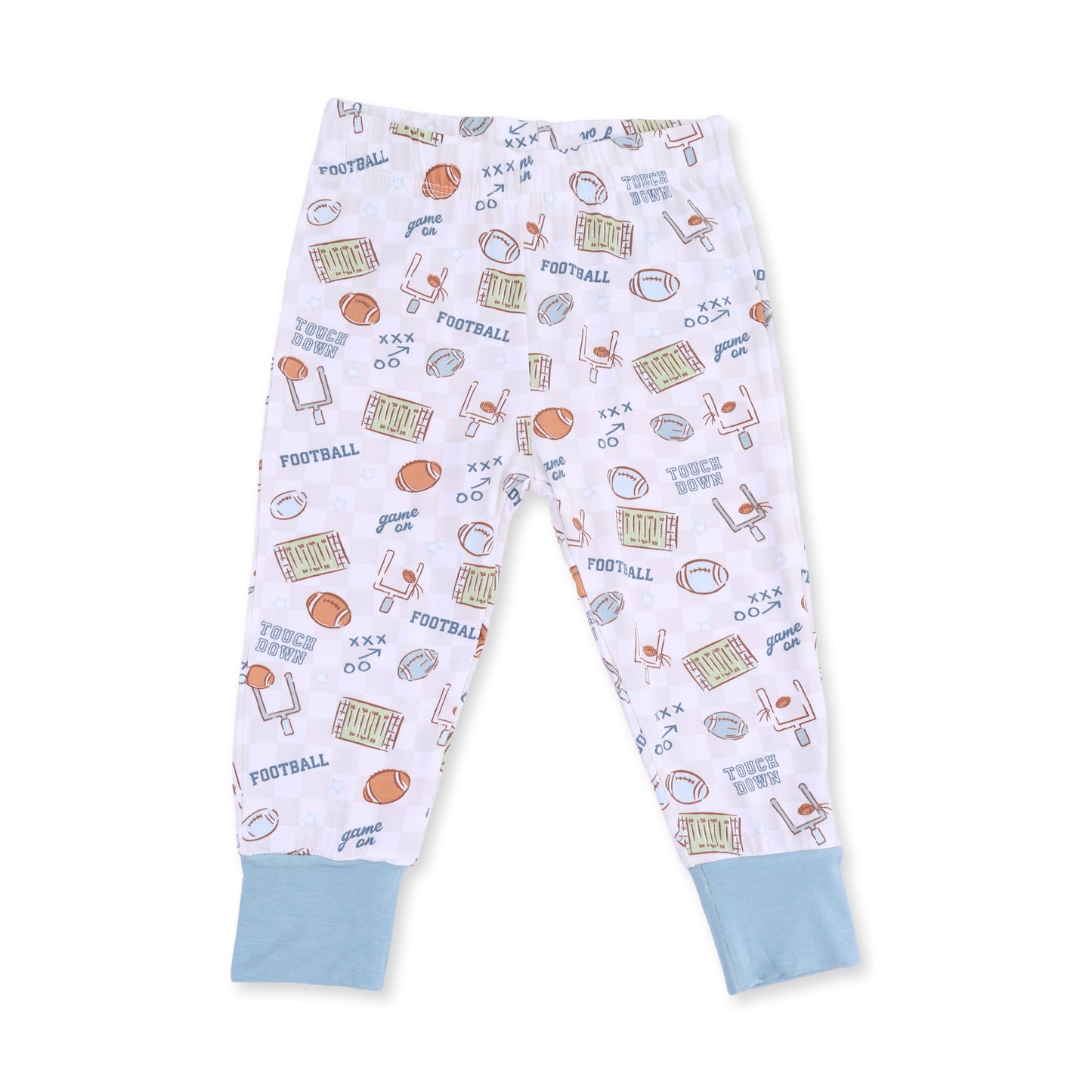 Football Check - Long Sleeve Loungewear Set