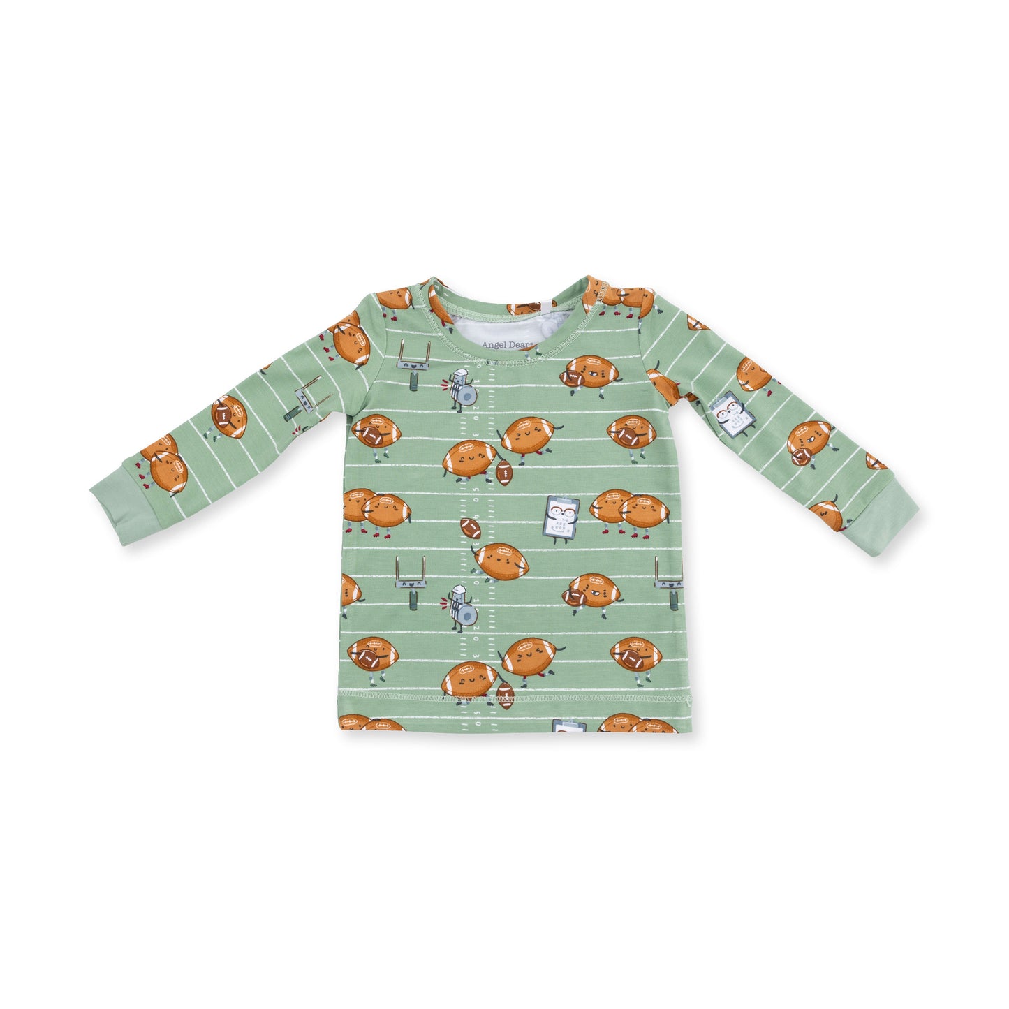Footballs Playing Football - Long Sleeve Loungewear Set
