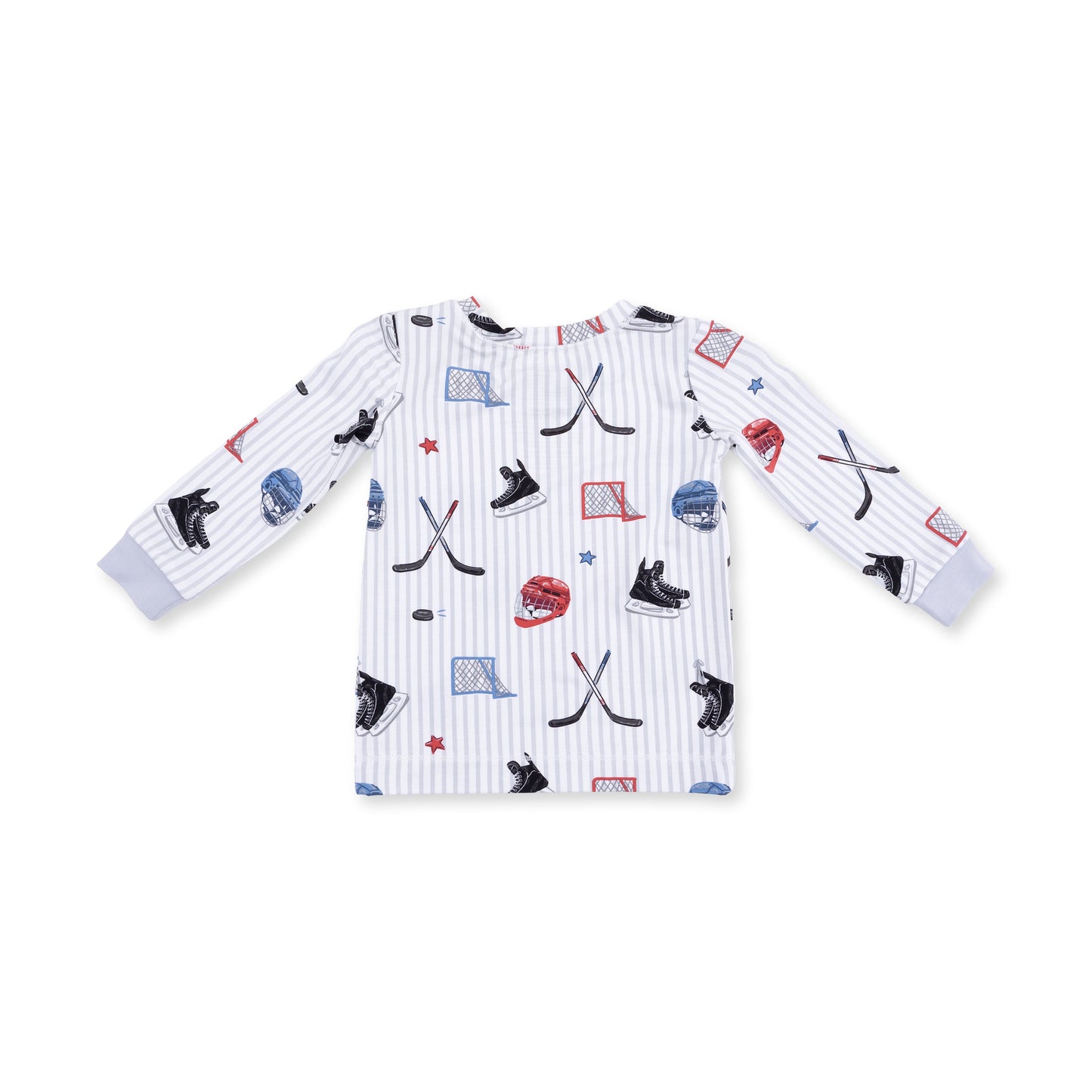 Hockey Stripe - Long Sleeve Loungewear Set