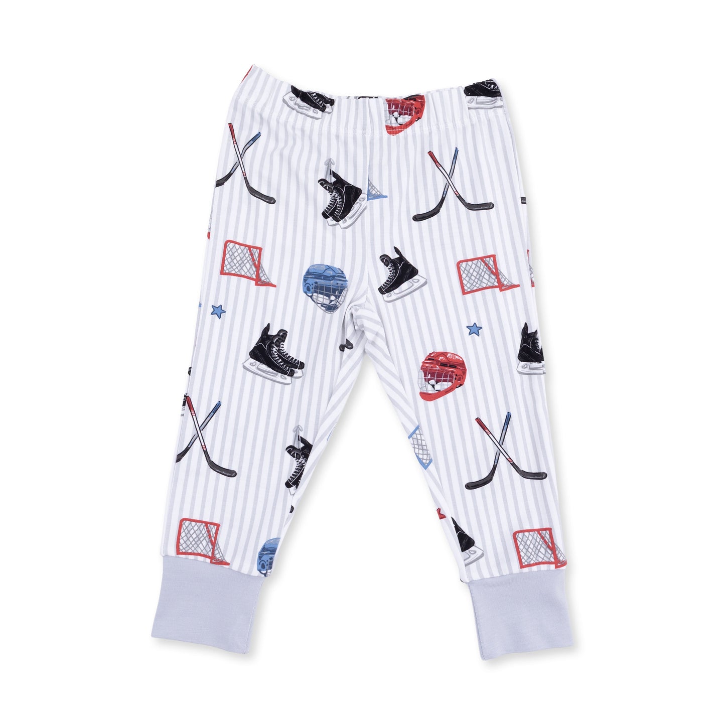 Hockey Stripe - Long Sleeve Loungewear Set
