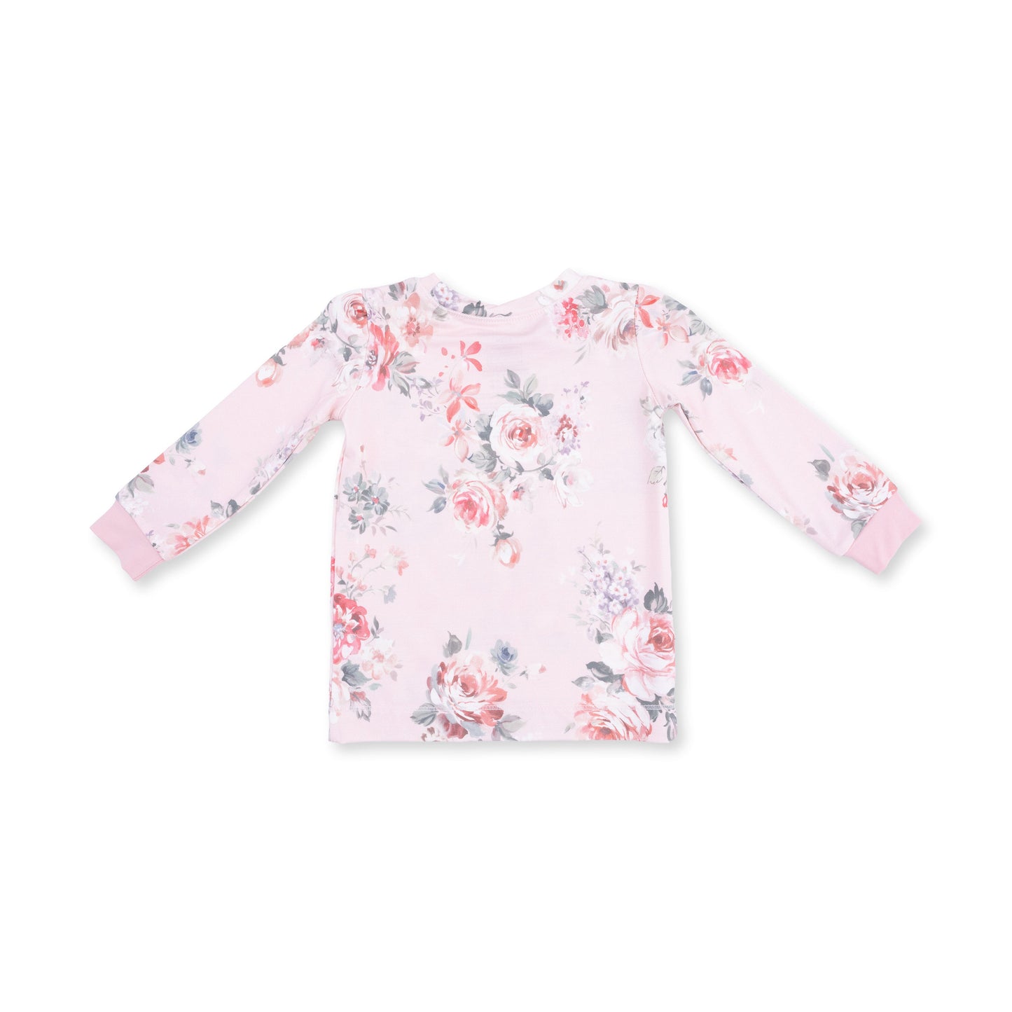 Painterly Rose Bouquets - Long Sleeve Loungewear Set