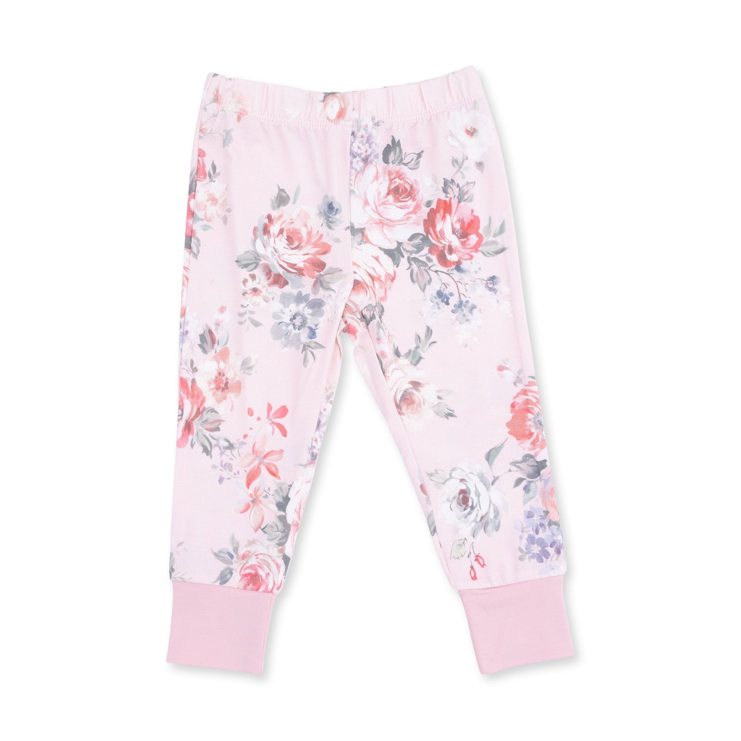 Painterly Rose Bouquets - Long Sleeve Loungewear Set