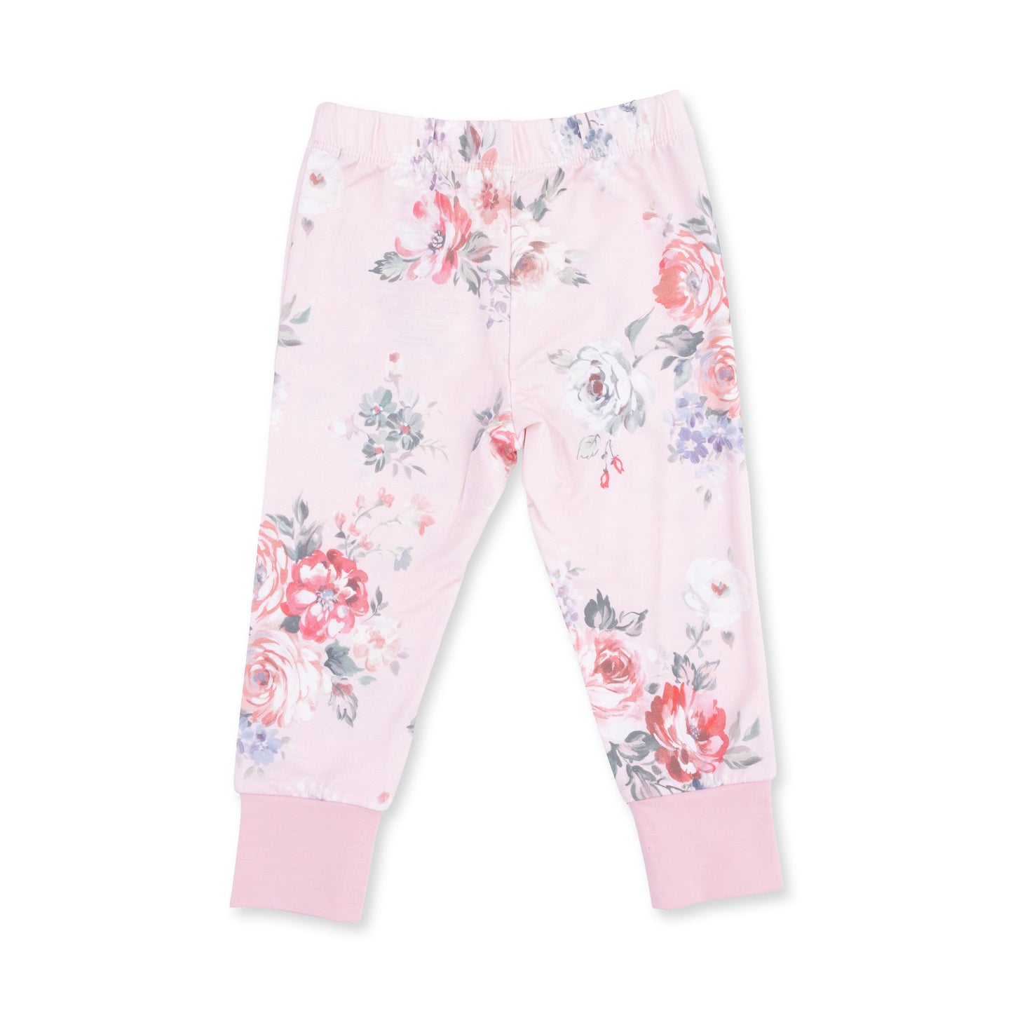Painterly Rose Bouquets - Long Sleeve Loungewear Set