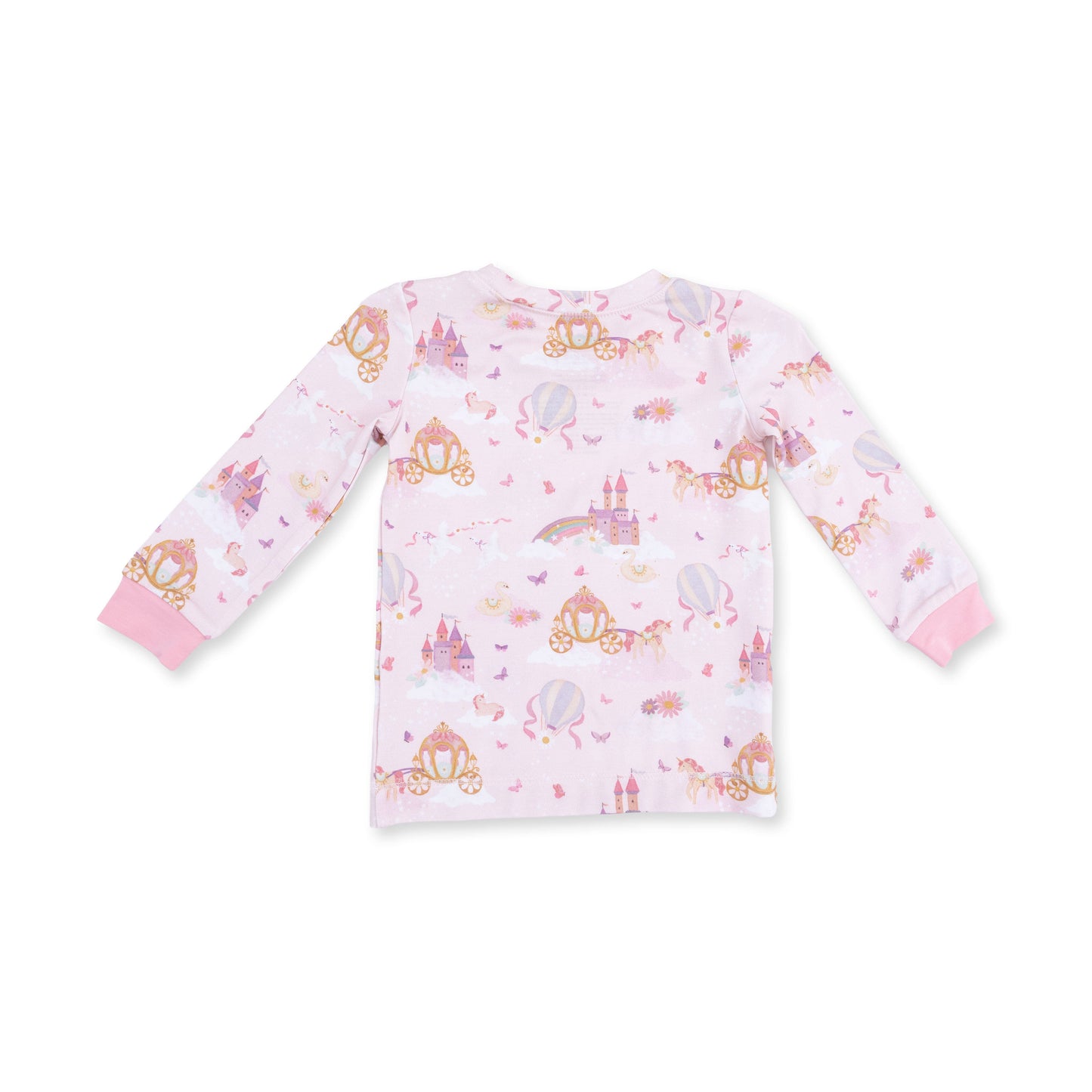 Princess Unicorns and Castle - Long Sleeve Loungewear Set