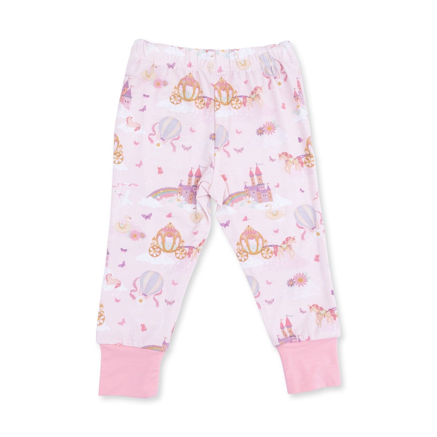 Princess Unicorns and Castle - Long Sleeve Loungewear Set