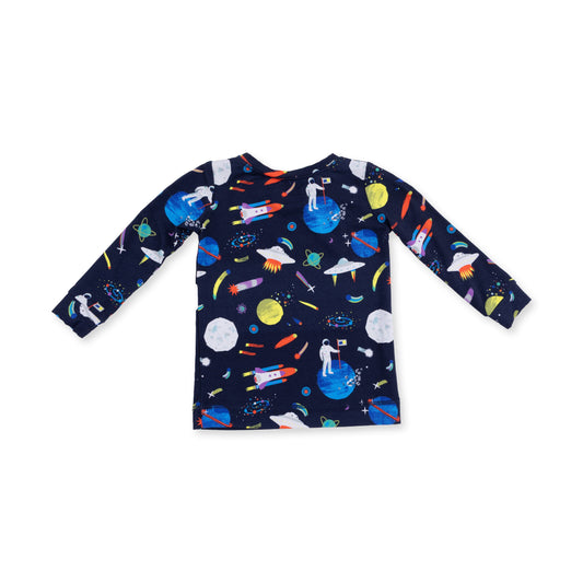Astronaut and Rockets - Long Sleeve Loungewear Set