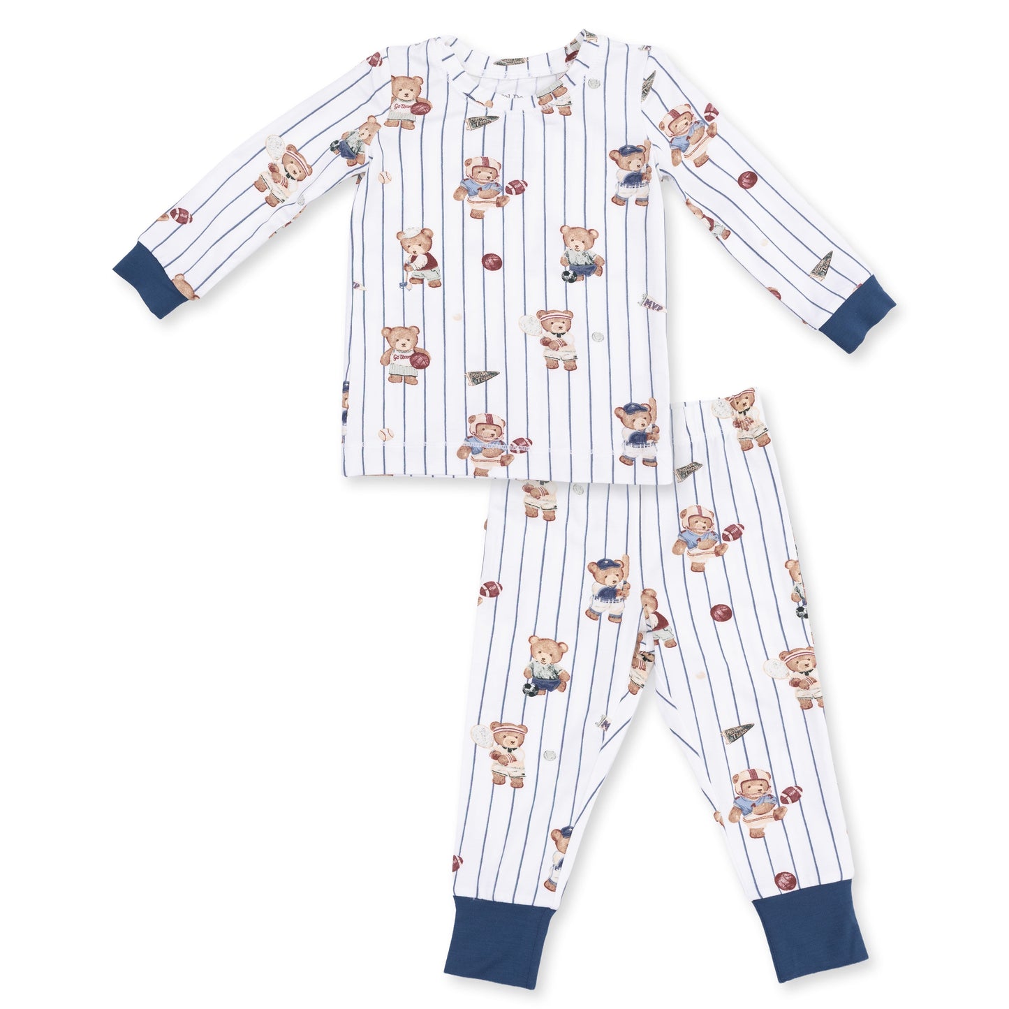 Mixed Sports Bears - Long Sleeve Loungewear Set