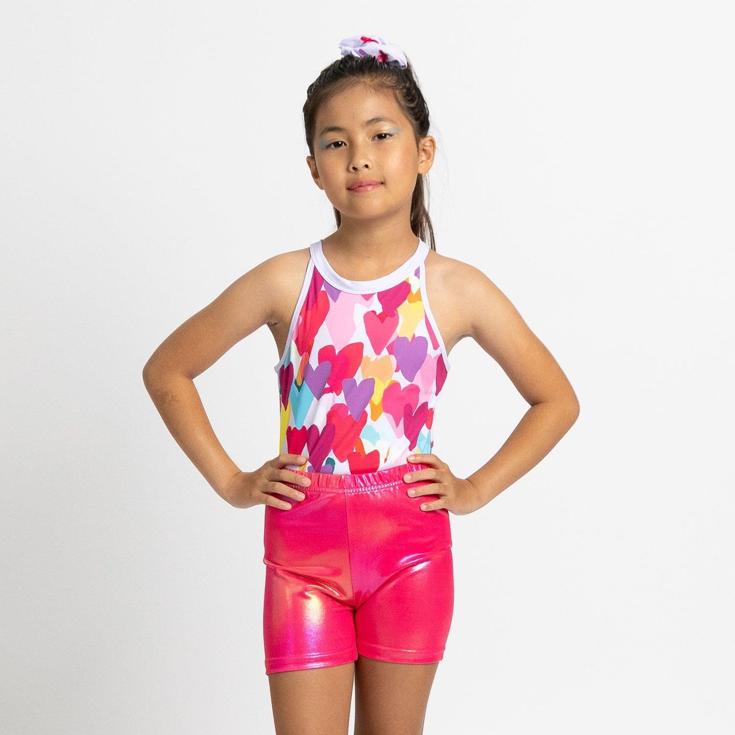 Variety Heart Gymnastics Leotard Outfit Set