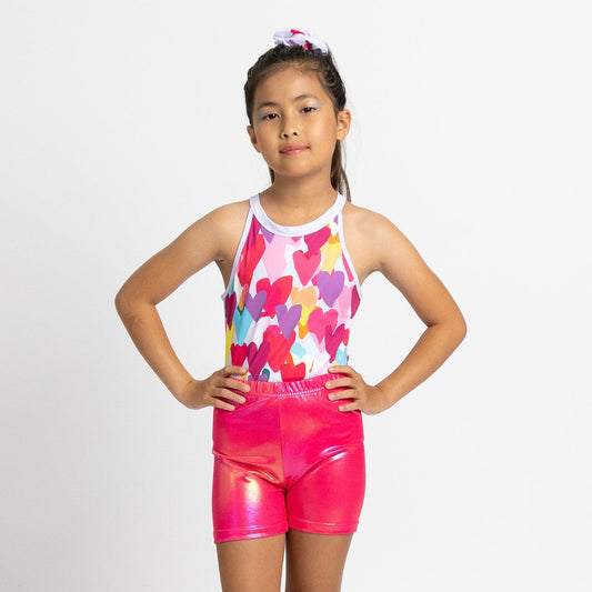 Variety Heart Gymnastics Leotard Outfit Set