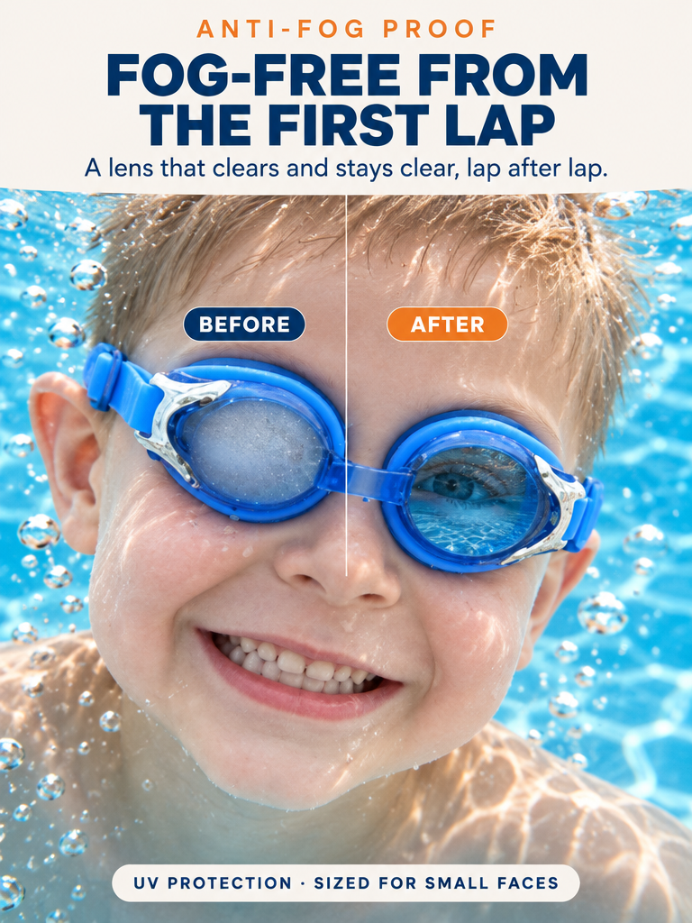 Kids Swim Anti-Fog UV Swim Goggles