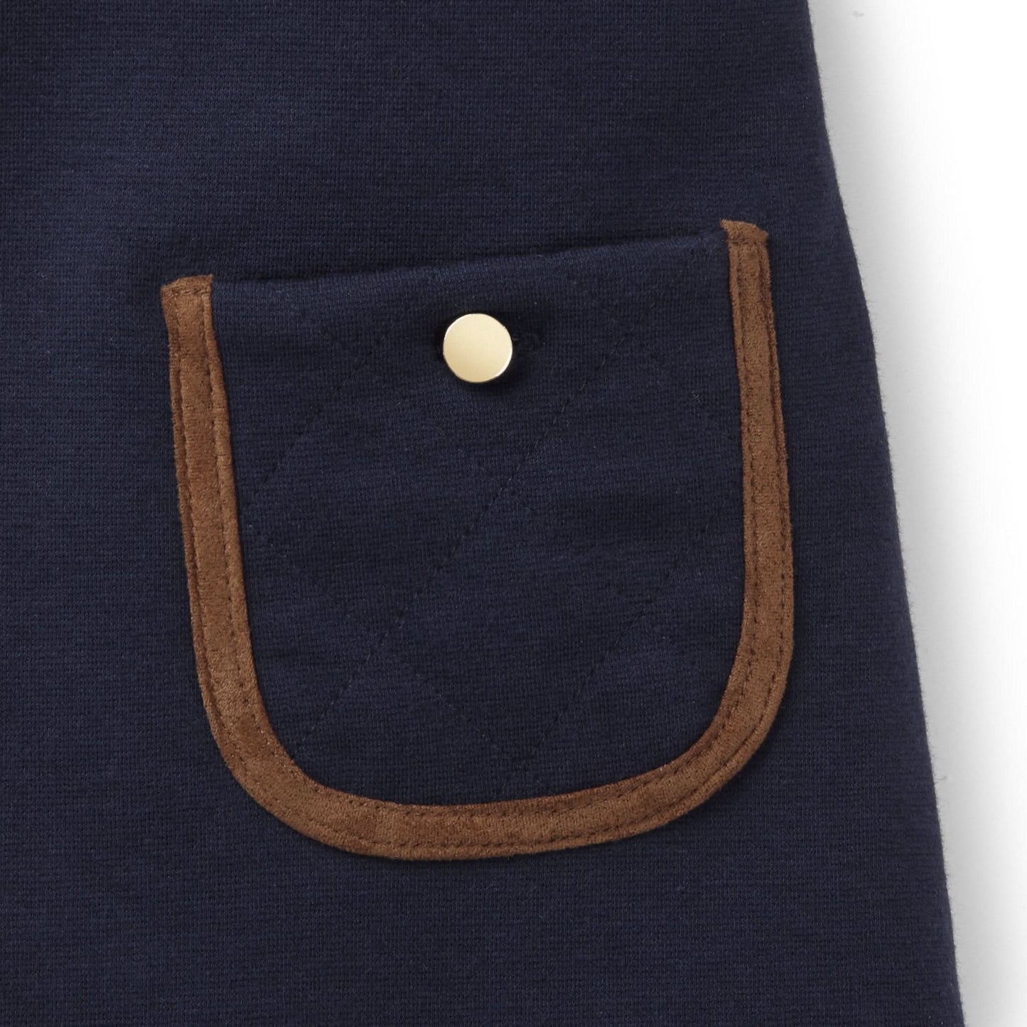 Quilted Ponte Riding Dress - Baby