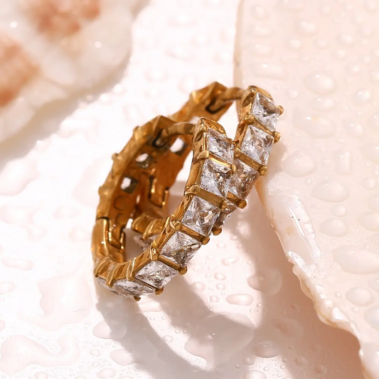 Baguette Hoops ~ Deep South Originals