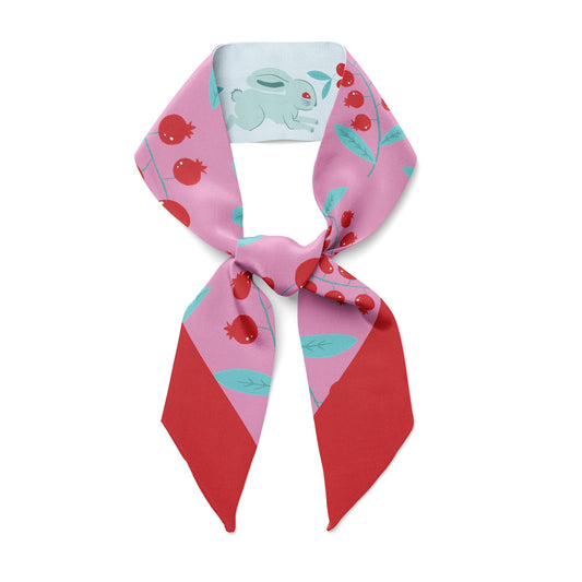 Bunnies Twilly Ribbon Scarf