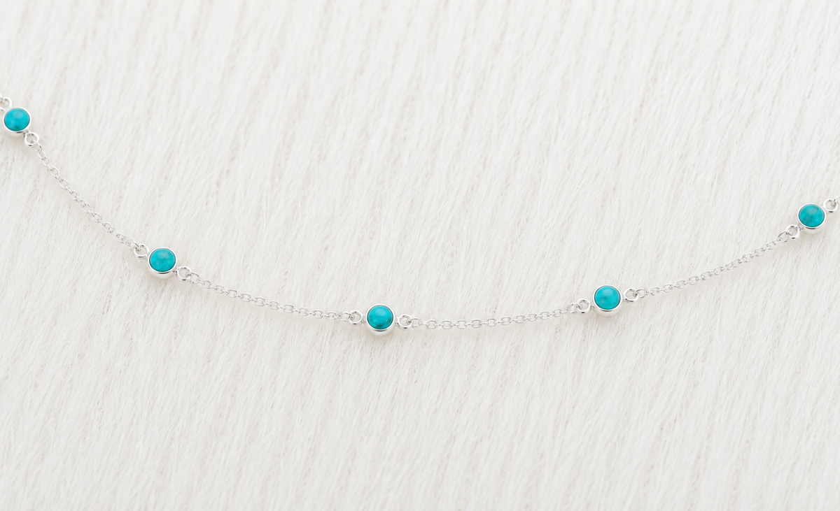 December Birthstone Turquoise Bracelet