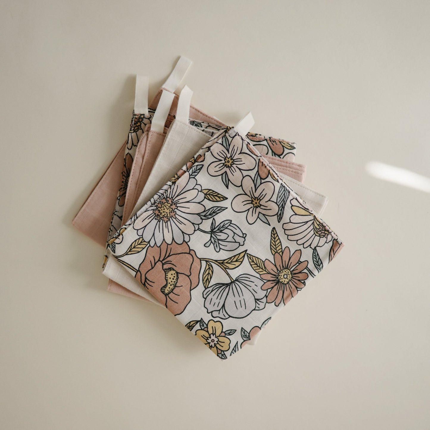 Muslin Cotton Washcloth 5-Pack