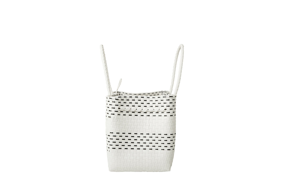 The Midi Piper Handwoven Tote · Recycled Plastic