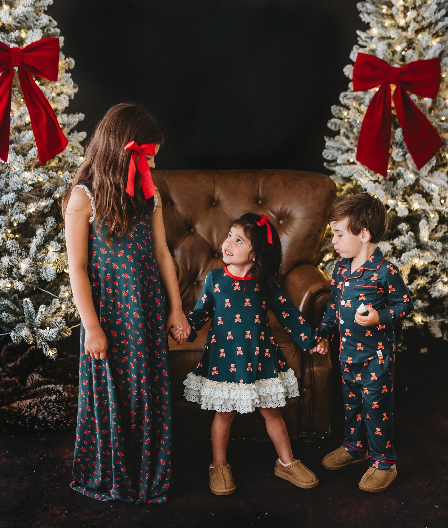 Christmas Rose Maxi Gown