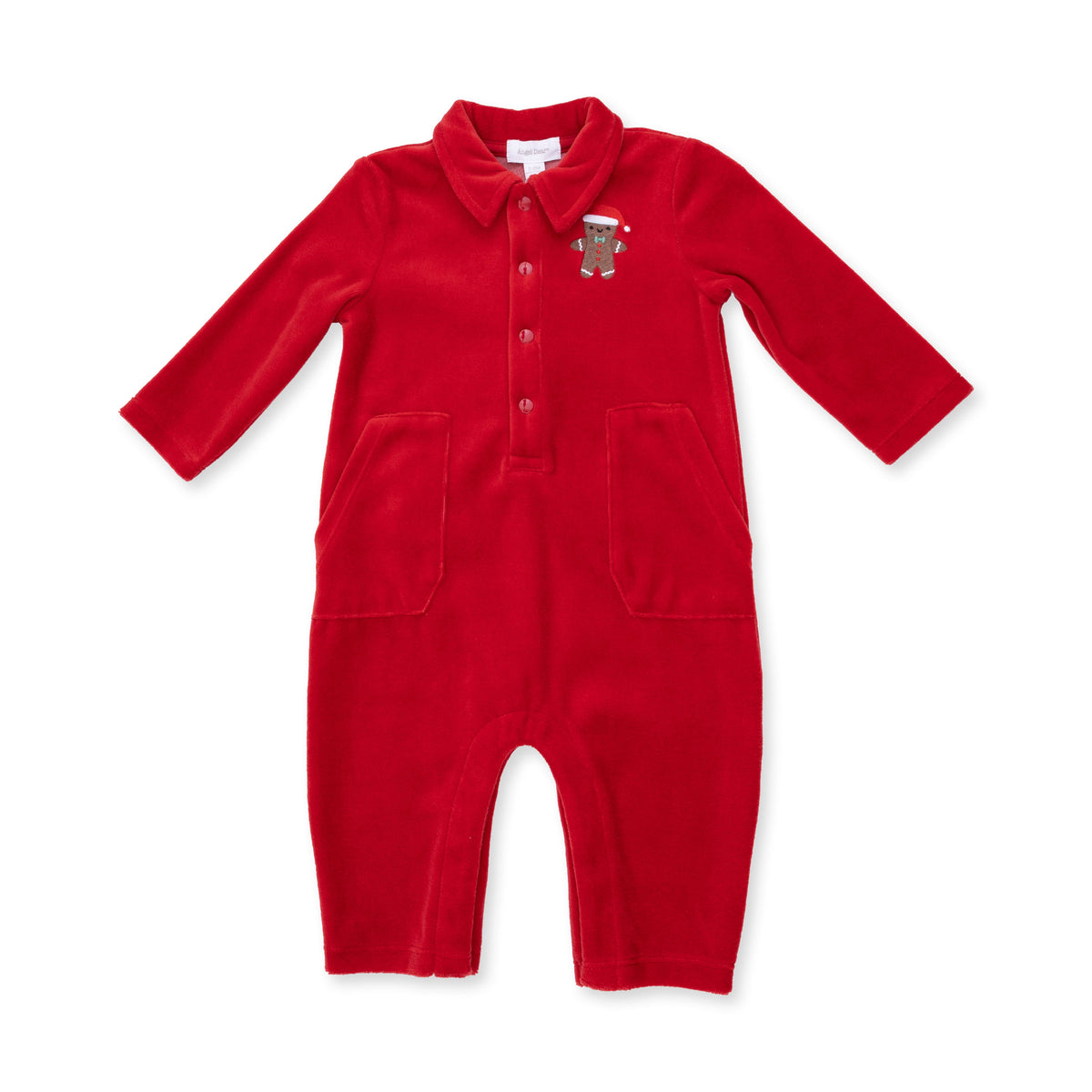 Holiday Red - Velour - Jumpsuit