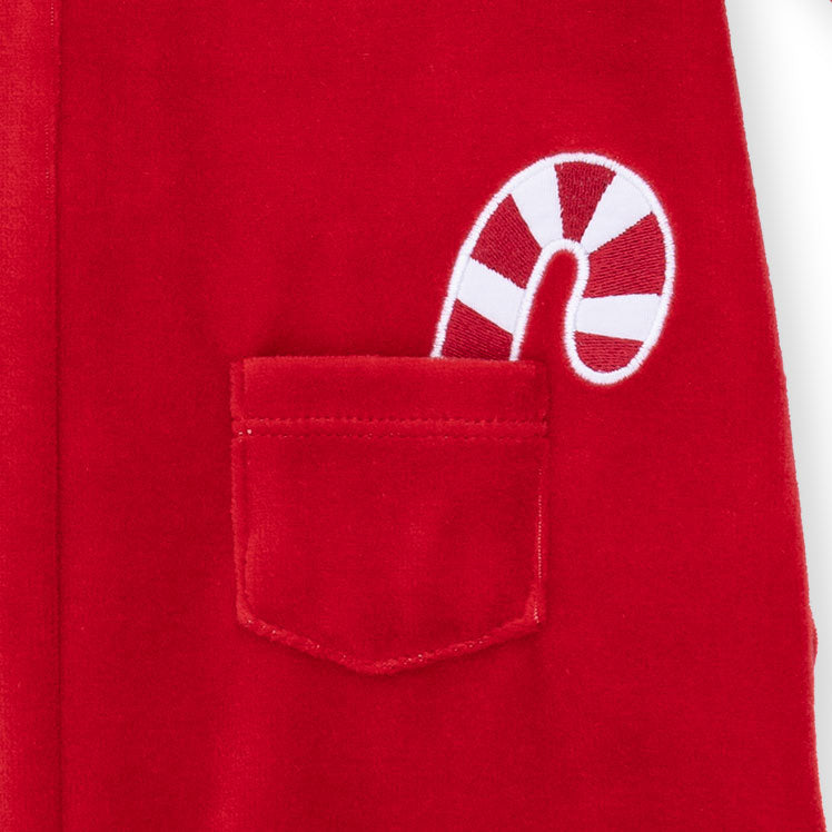 Holiday Red - Velour - Jumpsuit