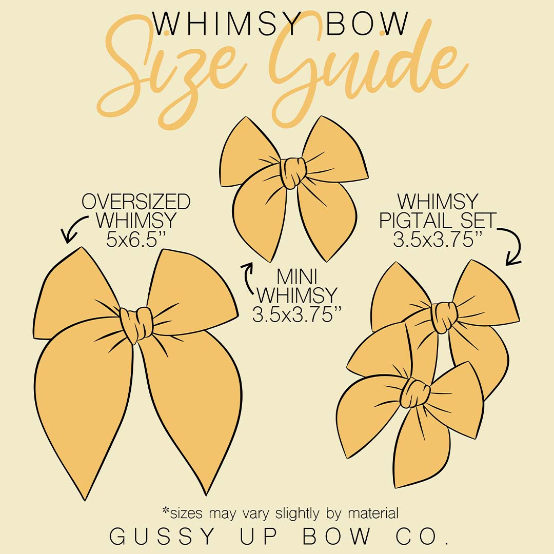 Black | Whimsy Bow